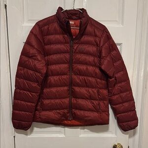 REI Maroon Insulated Jacket